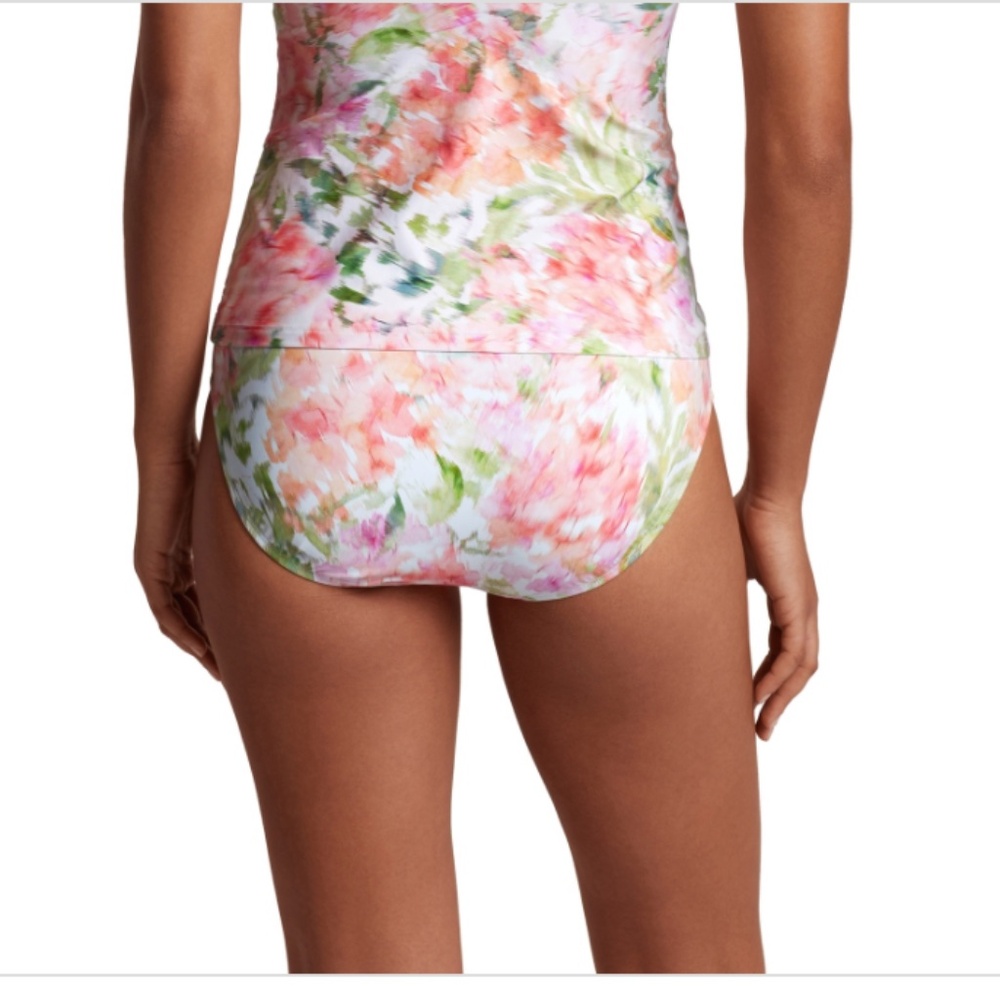 NWT Lauren Ralph Lauren Women's Floral-Print Bikini Bottoms - Multi - Picture 3 of 3